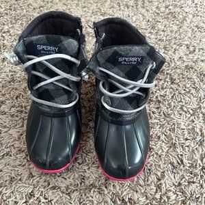 Sperry Boots- Little Girl Size 9